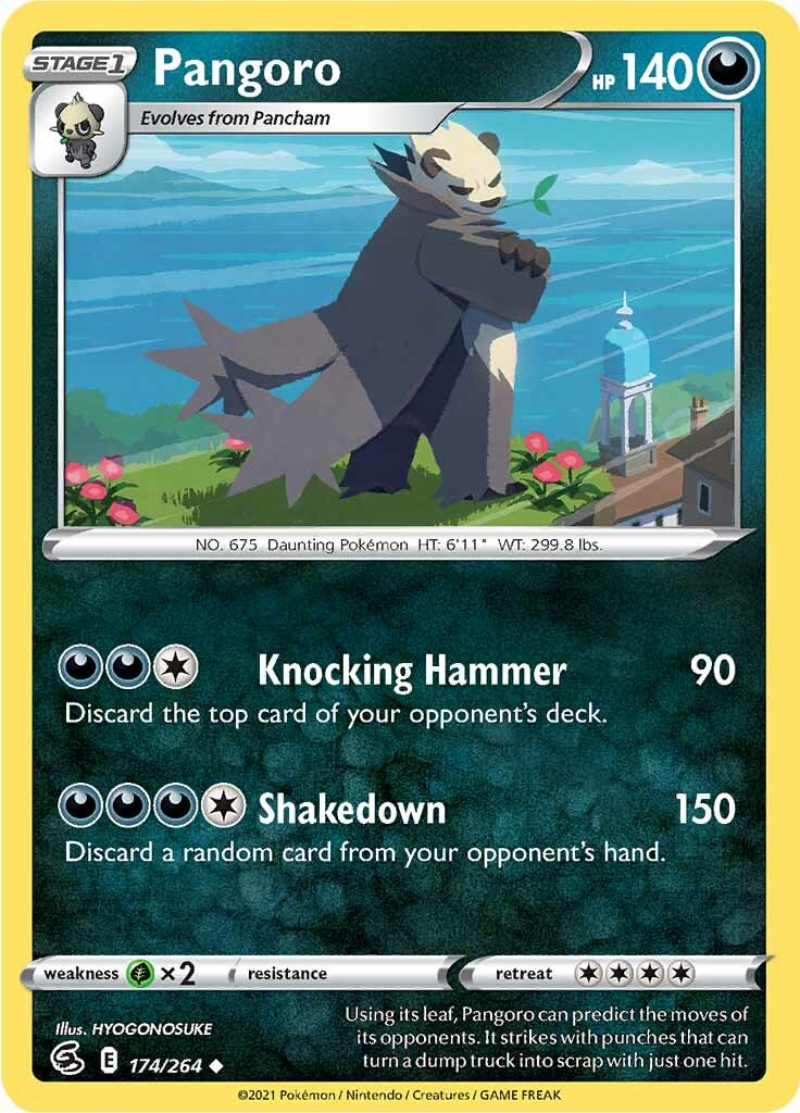 Pangoro (174/264) [Sword & Shield: Fusion Strike] | Silver Goblin