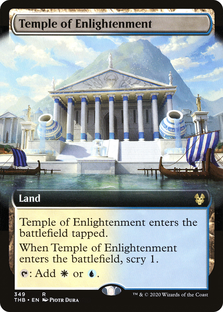 Temple of Enlightenment (Extended Art) [Theros Beyond Death] | Silver Goblin