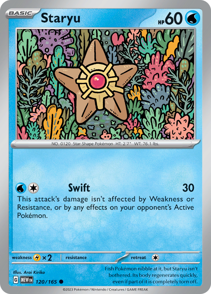 Staryu (120/165) [Scarlet & Violet: 151] | Silver Goblin