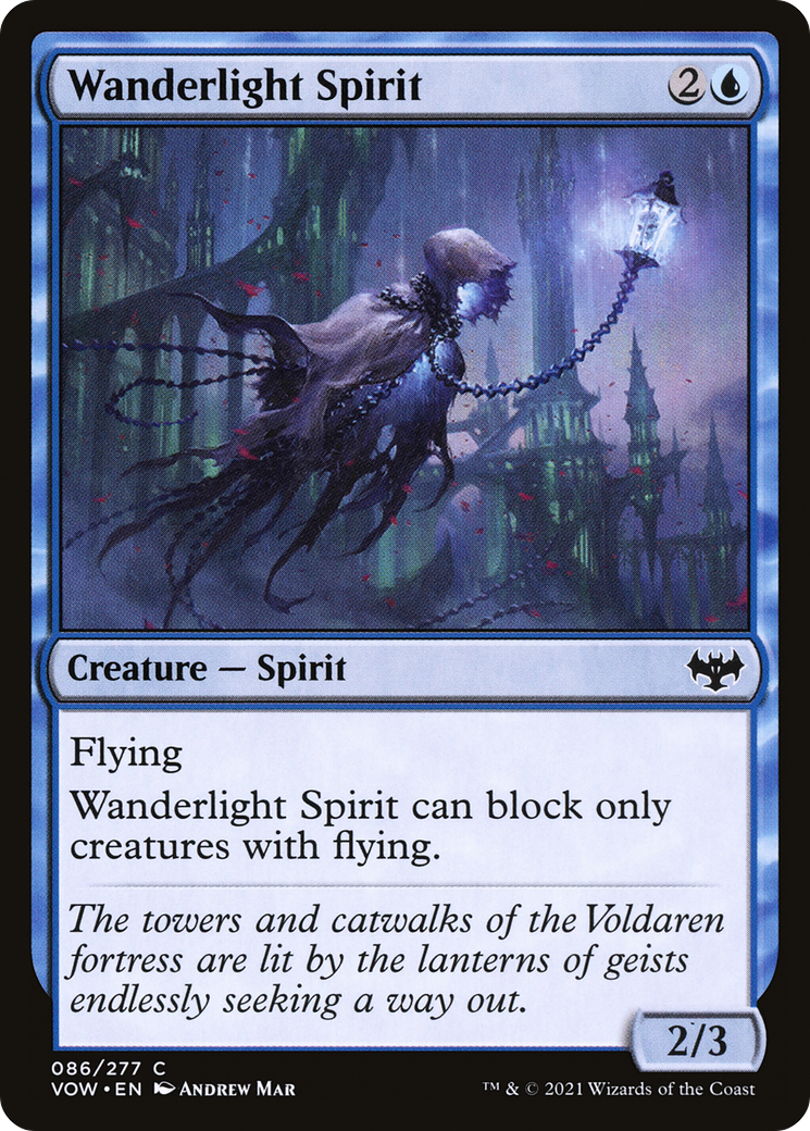 Wanderlight Spirit [Innistrad: Crimson Vow] | Silver Goblin