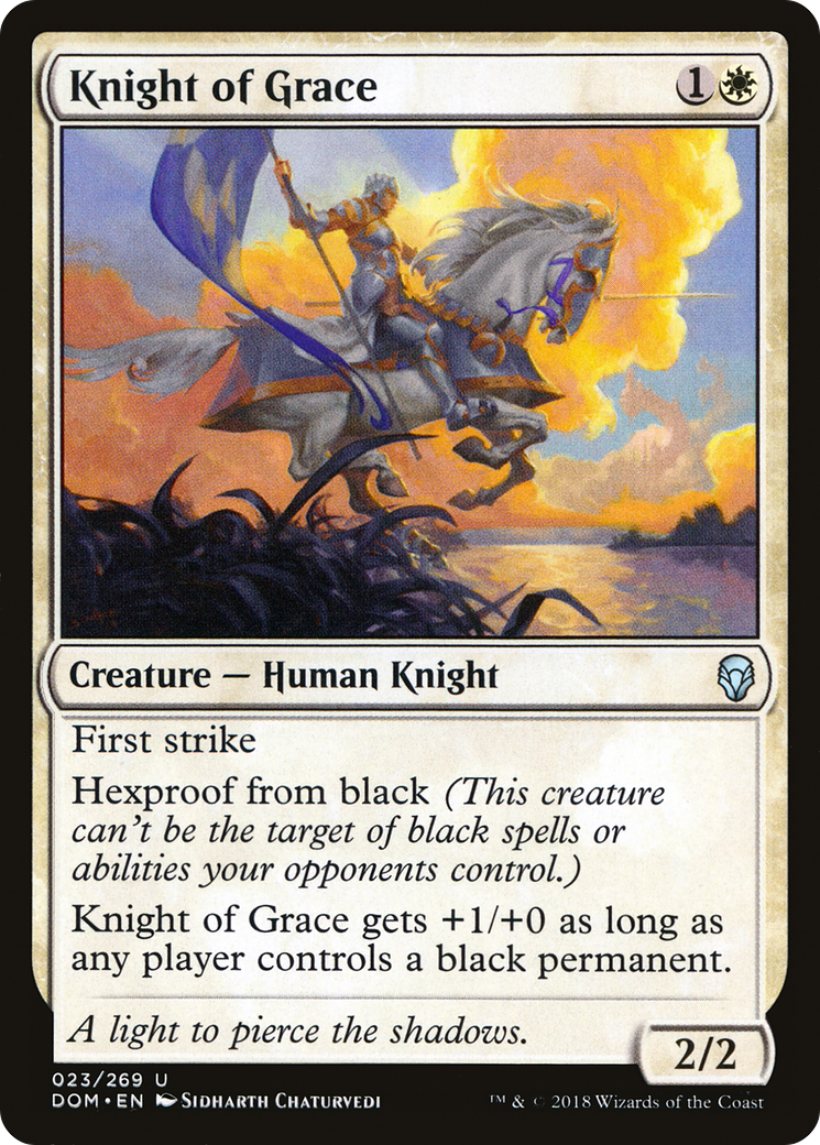 Knight of Grace [Dominaria] | Silver Goblin