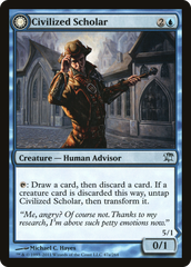 Civilized Scholar // Homicidal Brute [Innistrad] | Silver Goblin