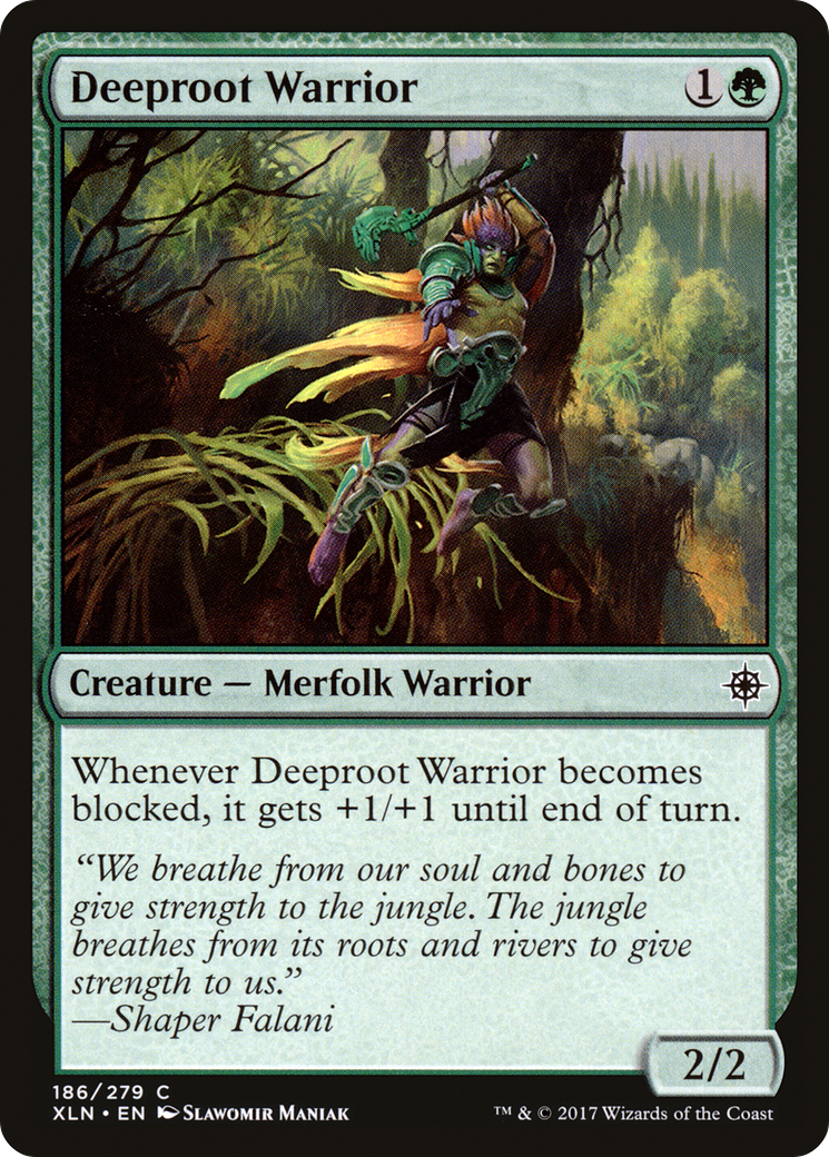 Deeproot Warrior [Ixalan] | Silver Goblin