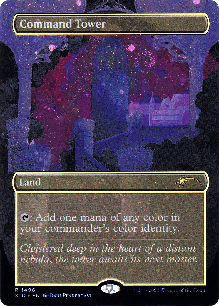 Command Tower (1496) Galaxy Foil - Secret Lair Drop