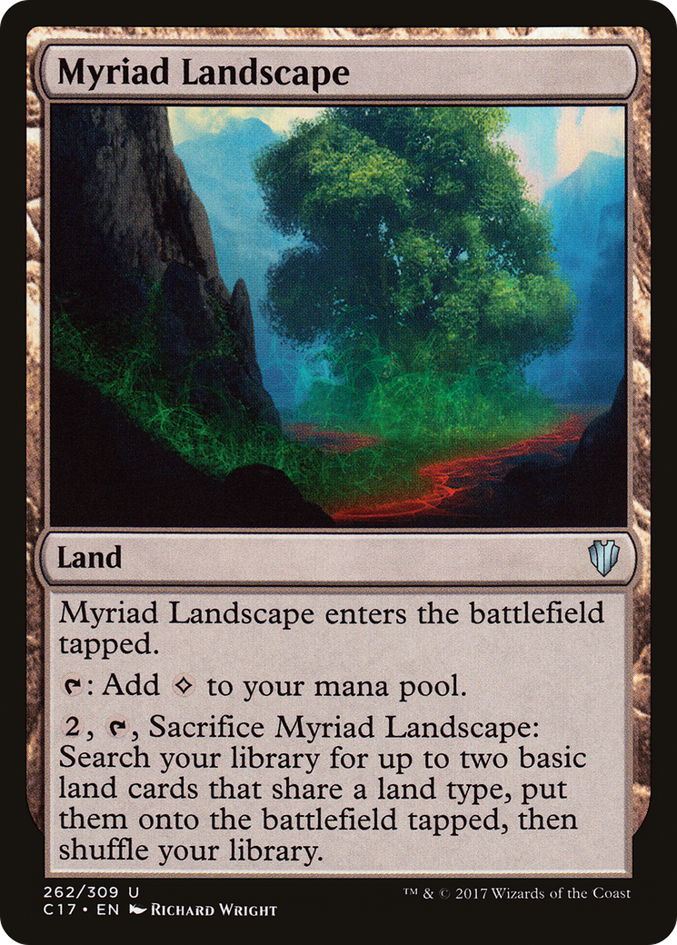 Myriad Landscape [Commander 2017] | Silver Goblin