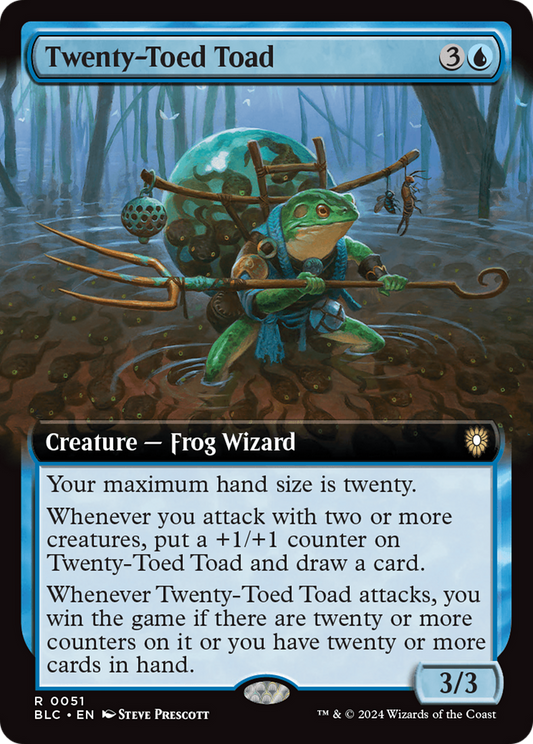 Twenty-Toed Toad: (Extended Art) (051)