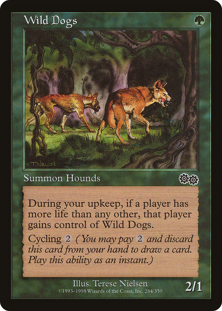 Wild Dogs [Urza's Saga] | Silver Goblin