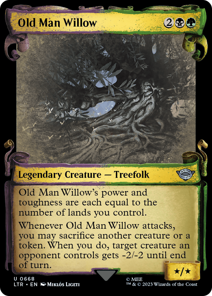 Old Man Willow [The Lord of the Rings: Tales of Middle-Earth Showcase Scrolls] Foil