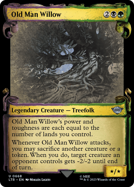 Old Man Willow [The Lord of the Rings: Tales of Middle-Earth Showcase Scrolls] Foil