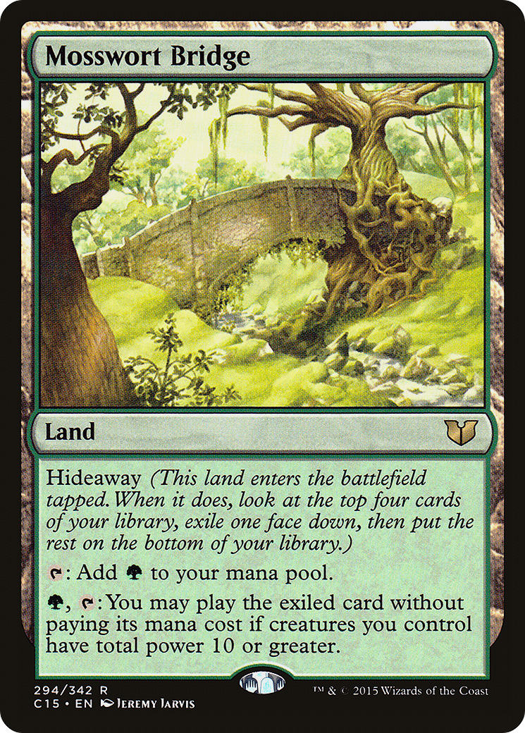 Mosswort Bridge [Commander 2015] | Silver Goblin