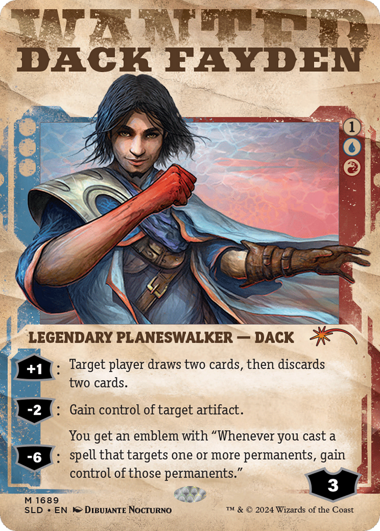 Dack Fayden (1689) [Secret Lair Drop Series] | Silver Goblin