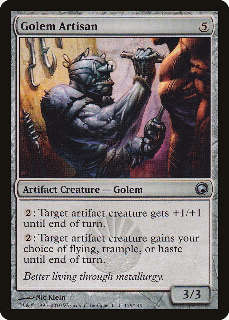 Golem Artisan [Scars of Mirrodin] | Silver Goblin