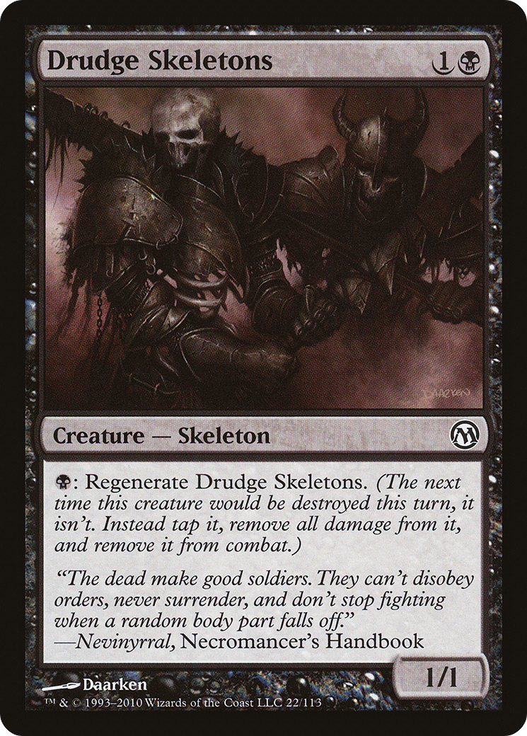 Drudge Skeletons [Duels of the Planeswalkers] | Silver Goblin