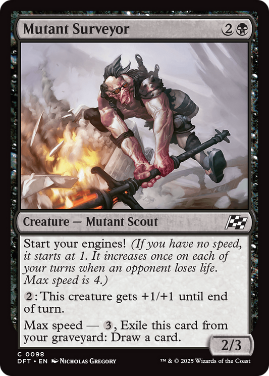 Mutant Surveyor Foil (098) - Aetherdrift