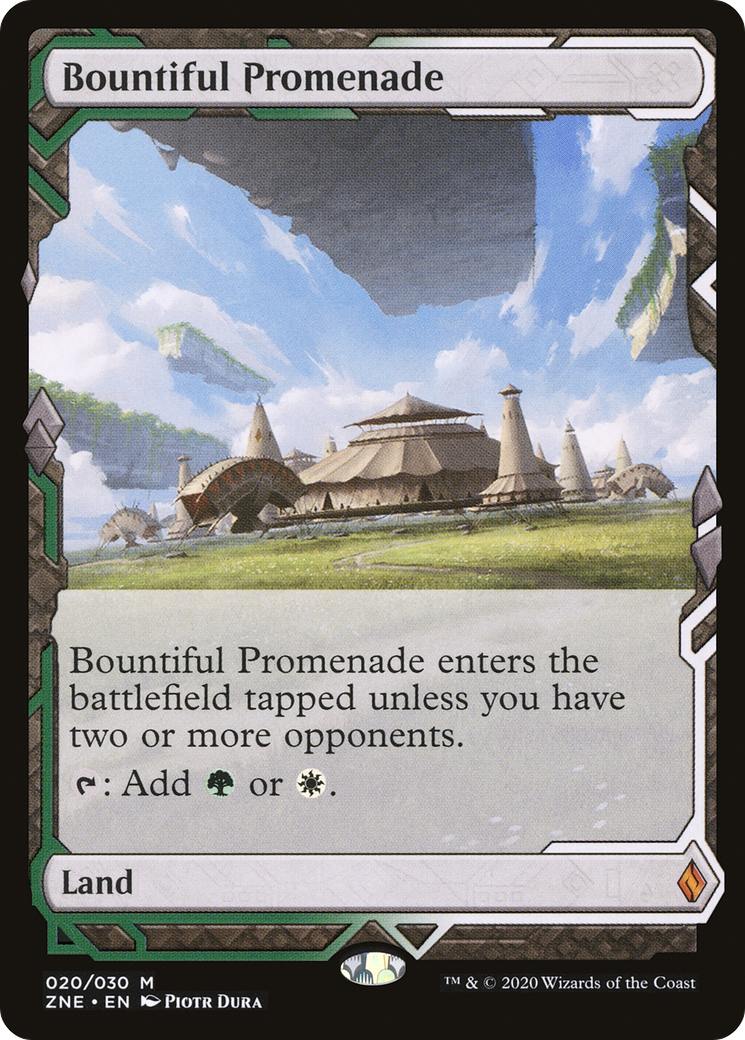 Bountiful Promenade (Expeditions) [Zendikar Rising Expeditions] | Silver Goblin