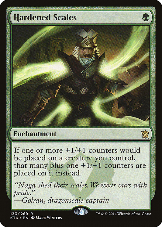Hardened Scales [Khans of Tarkir]