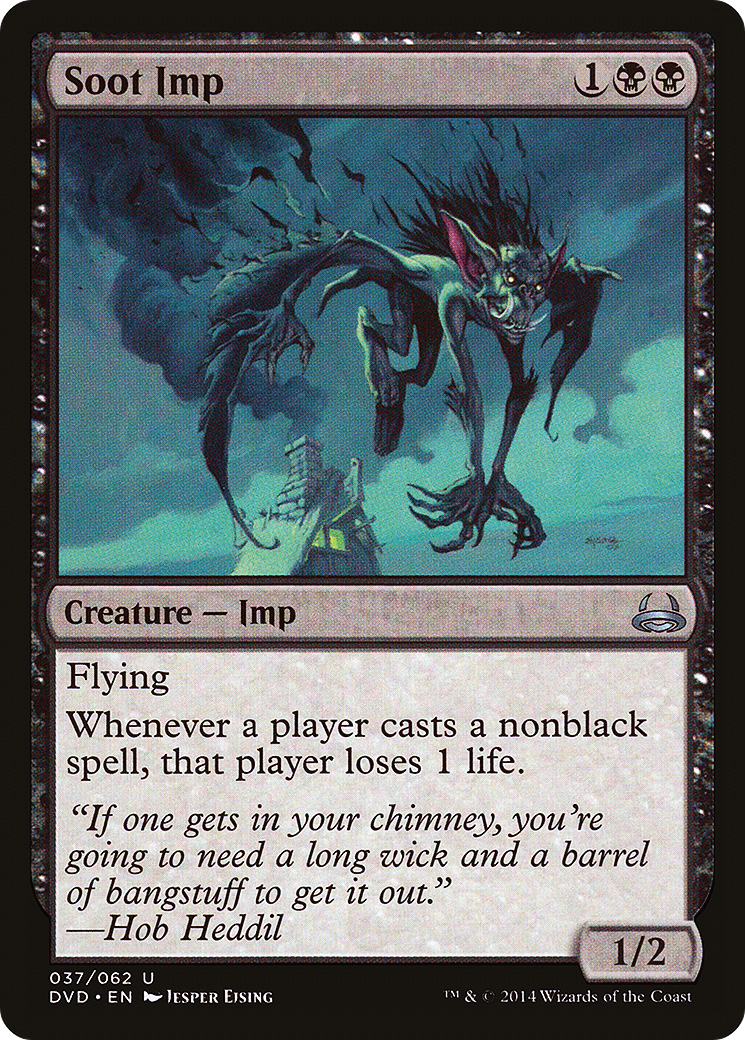 Soot Imp (Divine vs. Demonic) [Duel Decks Anthology] | Silver Goblin