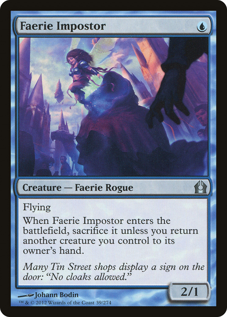 Faerie Impostor [Return to Ravnica] | Silver Goblin