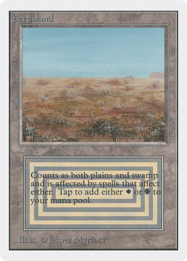 Scrubland [Unlimited Edition] | Silver Goblin