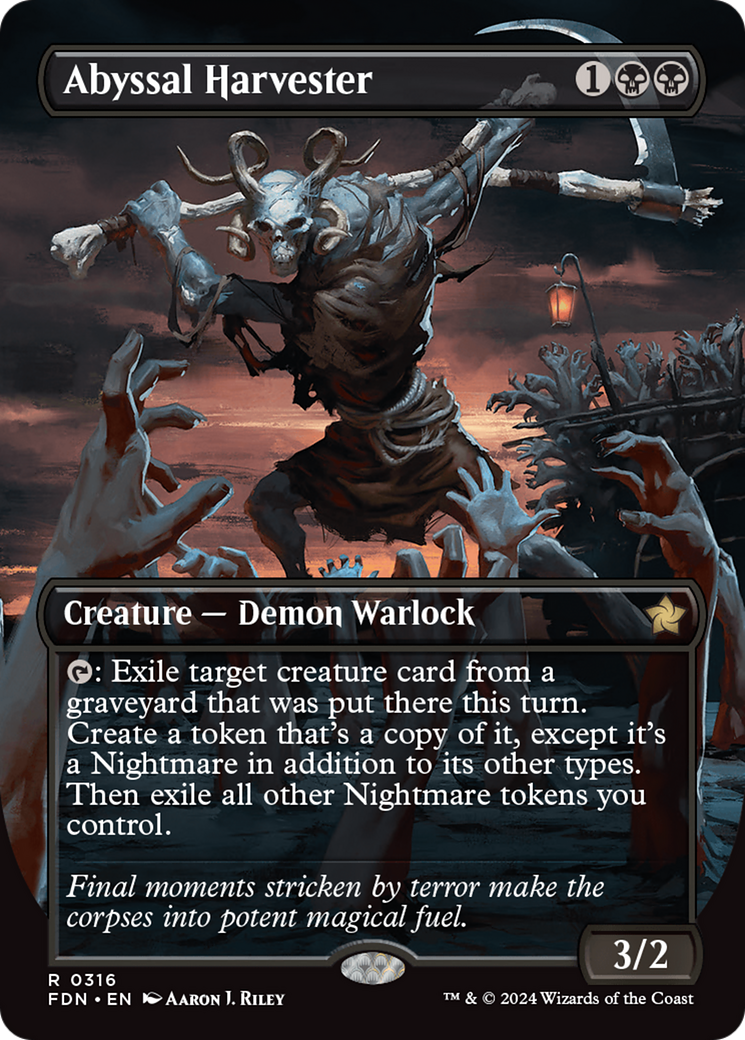Abyssal Harvester(Borderless) (316)
