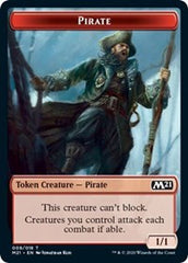 Pirate // Weird Double-Sided Token [Core Set 2021 Tokens] | Silver Goblin