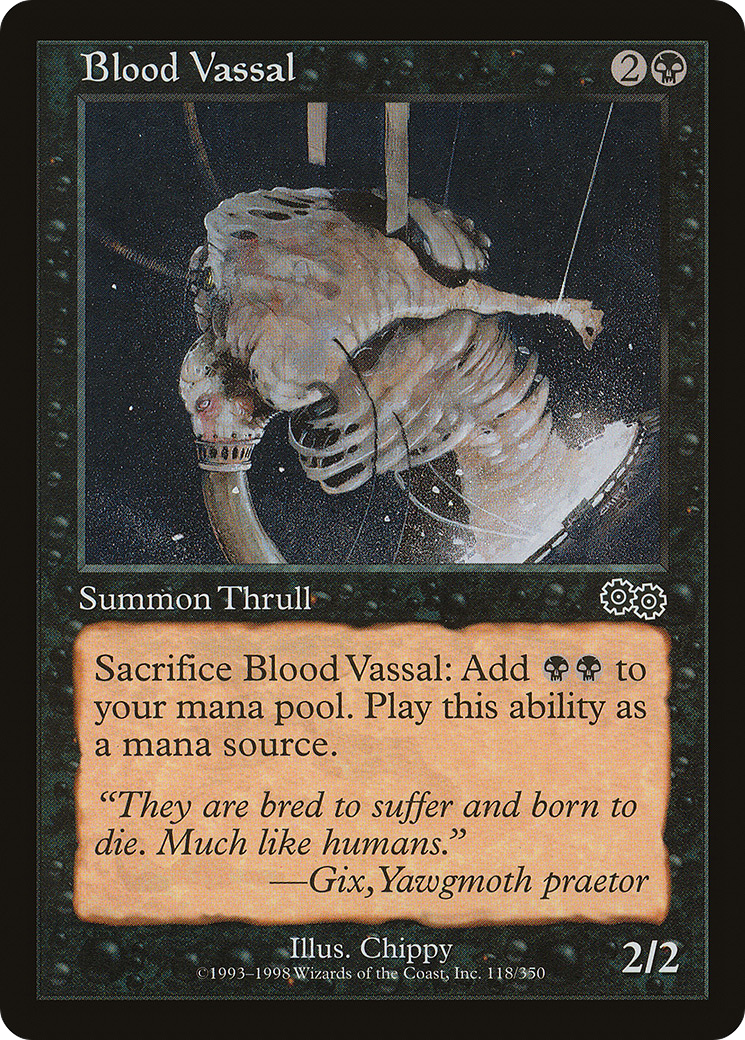 Blood Vassal [Urza's Saga] | Silver Goblin