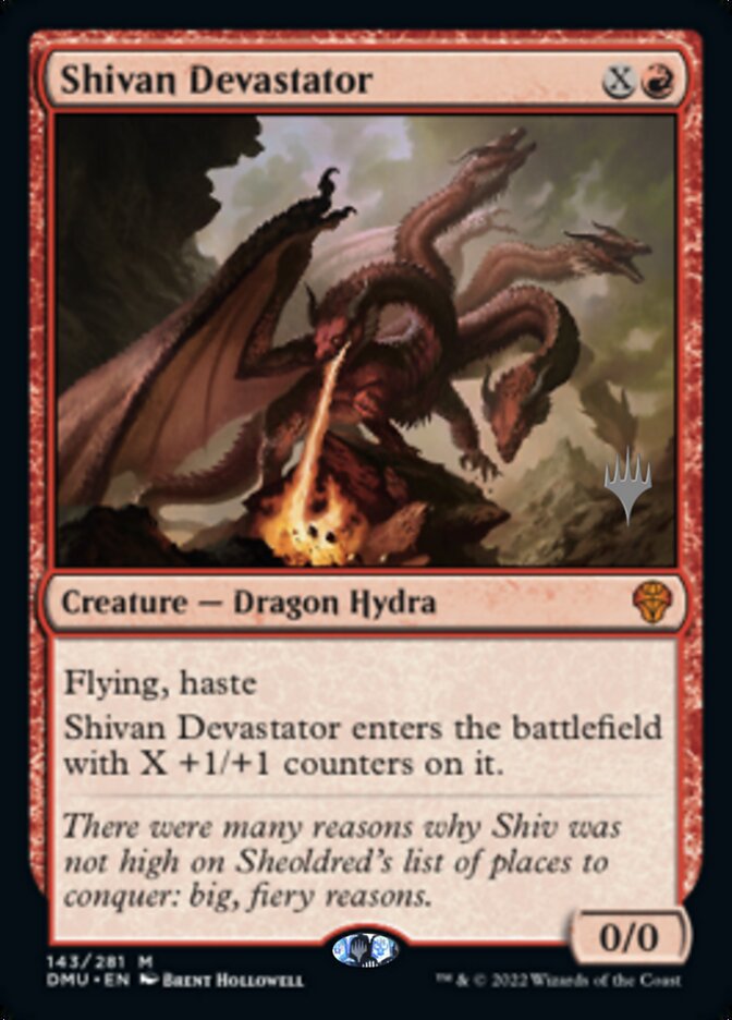 Shivan Devastator (Promo Pack) [Dominaria United Promos] | Silver Goblin