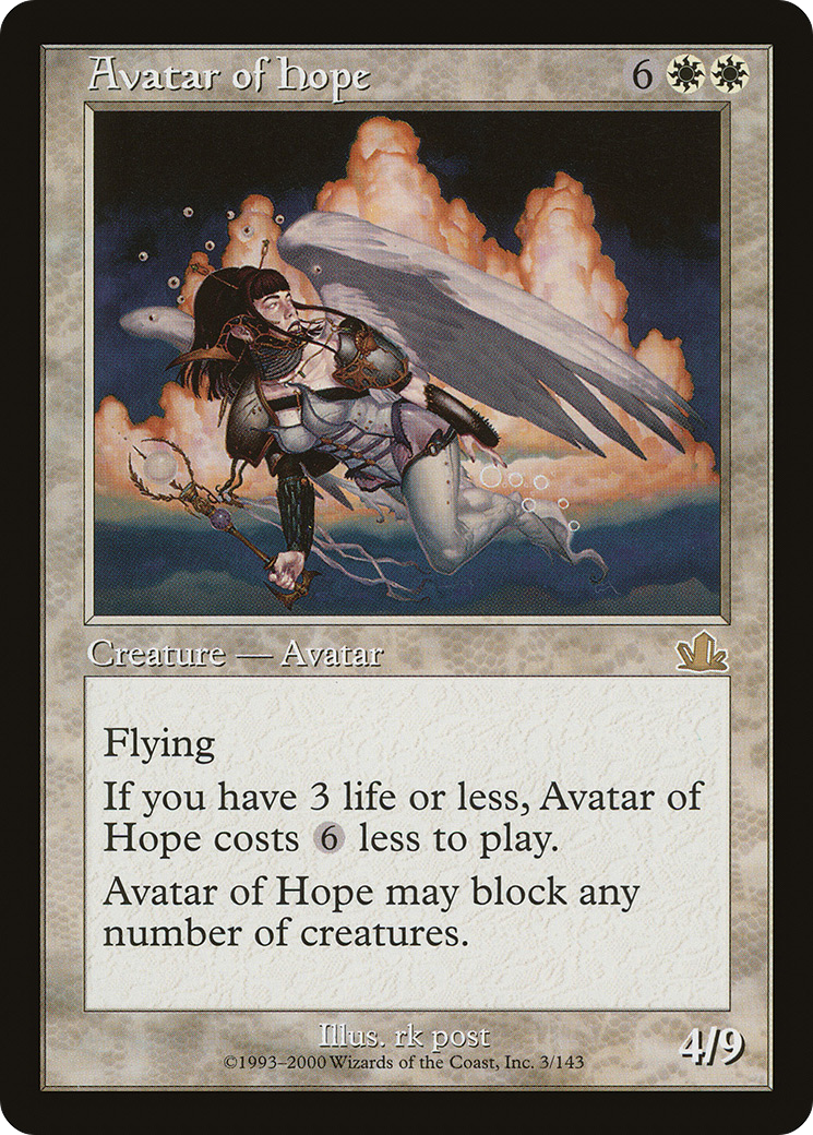 Avatar of Hope [Prophecy] | Silver Goblin