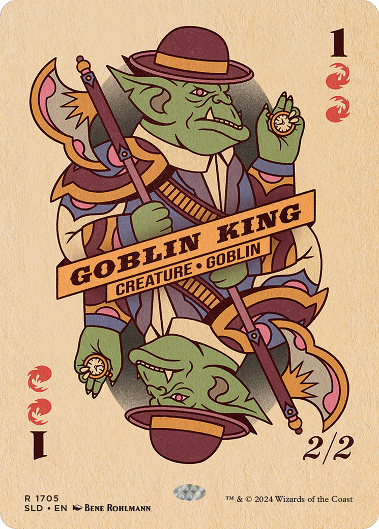 Goblin King (1705) [Secret Lair Drop Series] | Silver Goblin