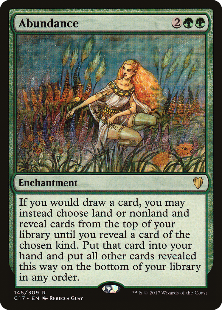 Abundance [Commander 2017] | Silver Goblin