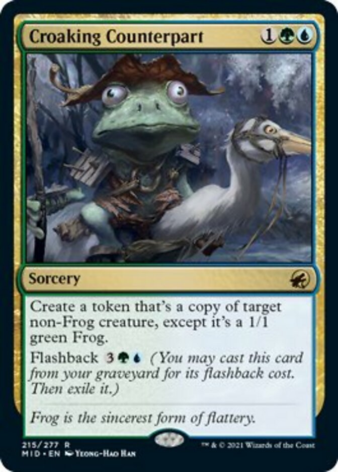 Croaking Counterpart [Innistrad: Midnight Hunt] | Silver Goblin