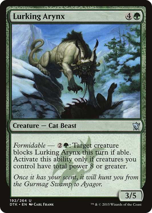 Lurking Arynx [Dragons of Tarkir]