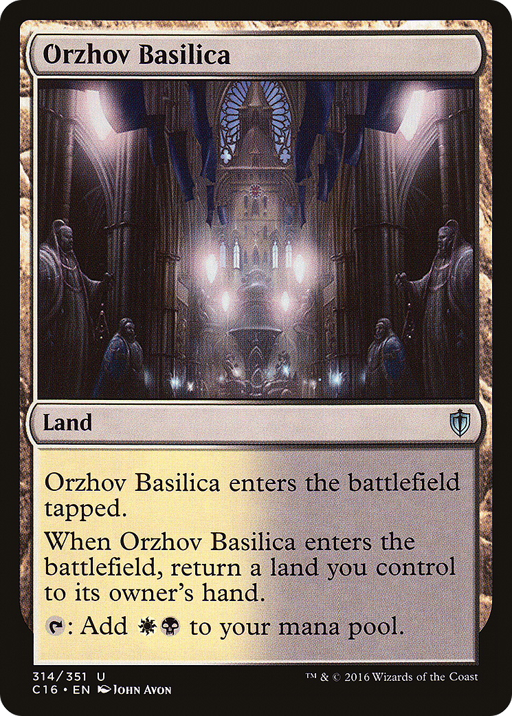 Orzhov Basilica [Commander 2016] | Silver Goblin