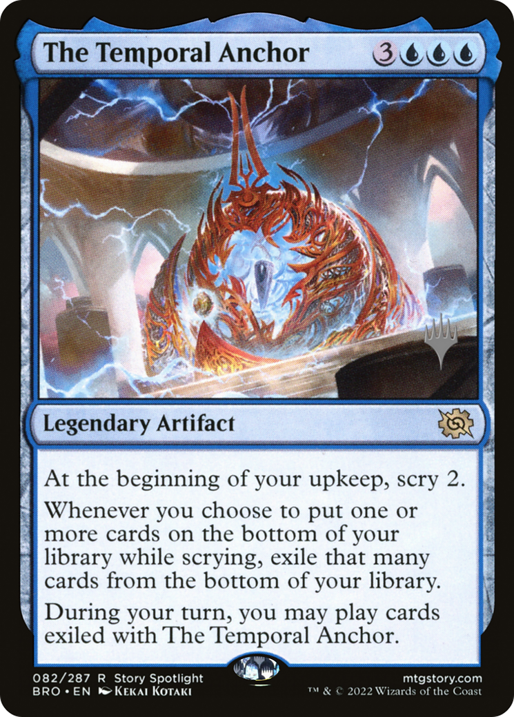 The Temporal Anchor (Promo Pack) [The Brothers' War Promos] | Silver Goblin