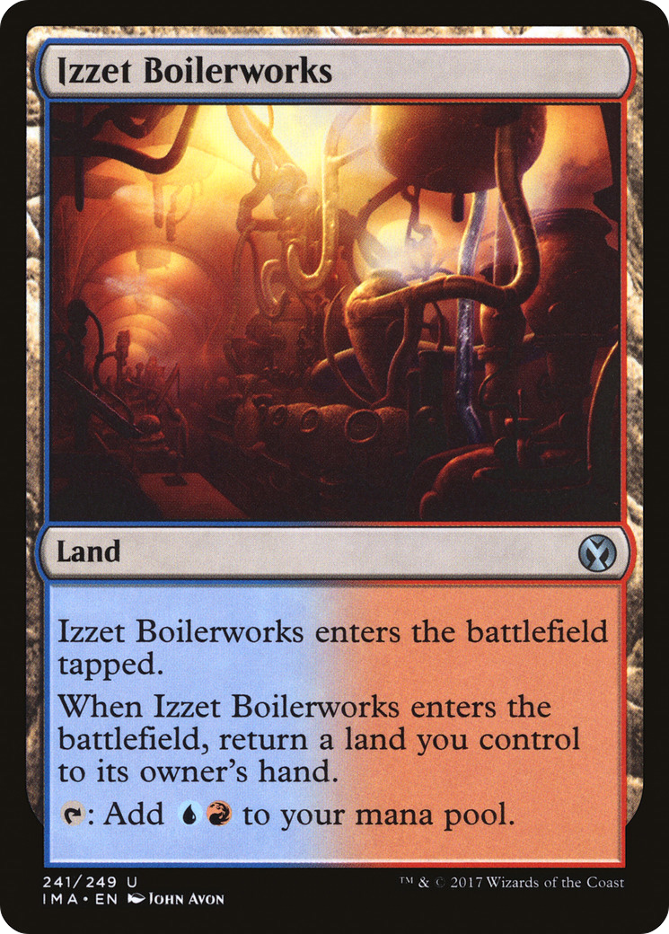 Izzet Boilerworks [Iconic Masters] | Silver Goblin