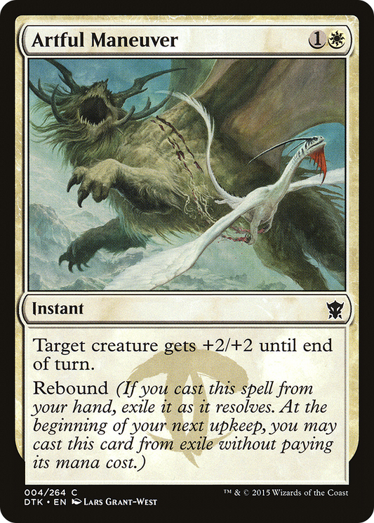 Artful Maneuver [Dragons of Tarkir]