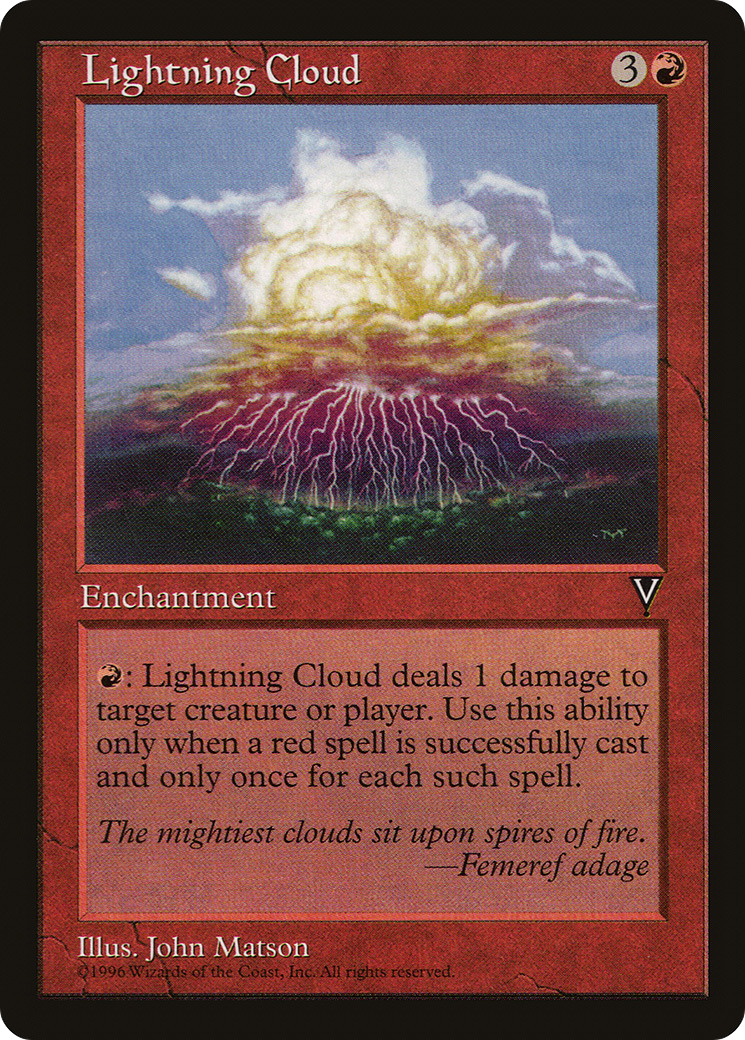 Lightning Cloud [Visions] | Silver Goblin