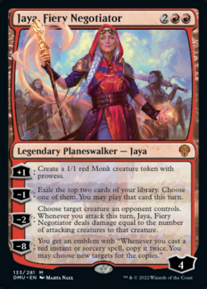 Jaya, Fiery Negotiator [Dominaria United] | Silver Goblin