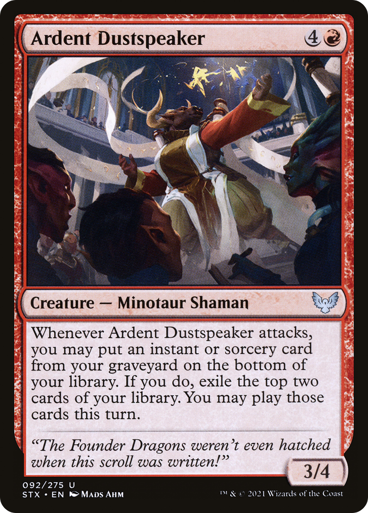 Ardent Dustspeaker [Strixhaven: School of Mages]