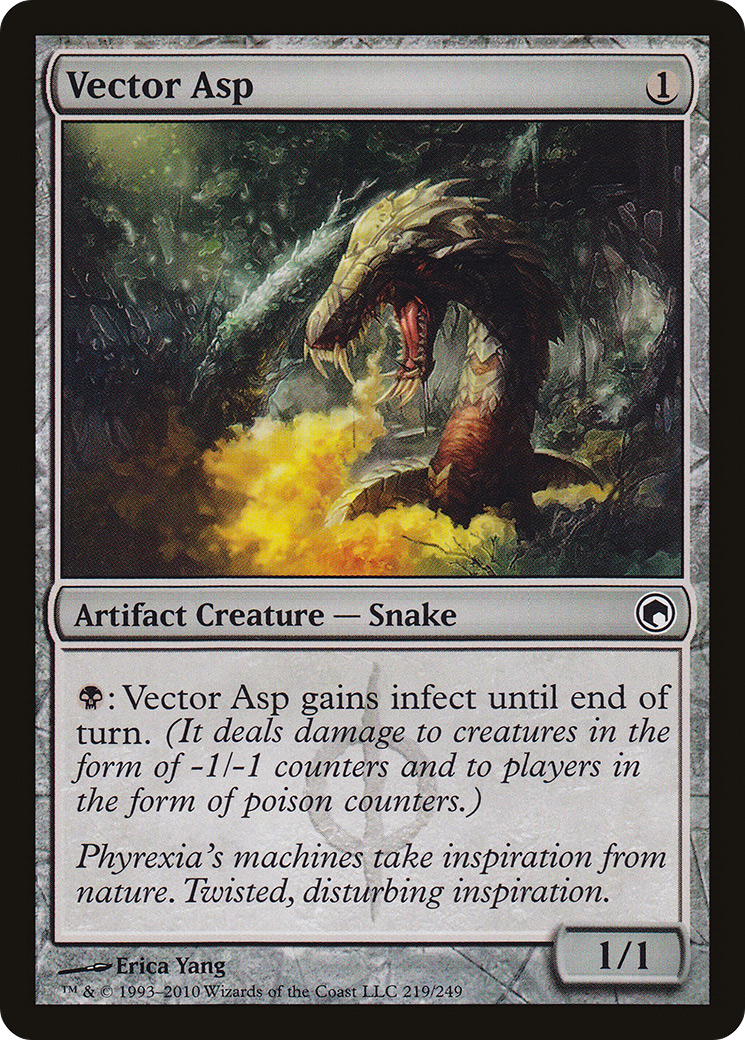 Vector Asp [Scars of Mirrodin] | Silver Goblin