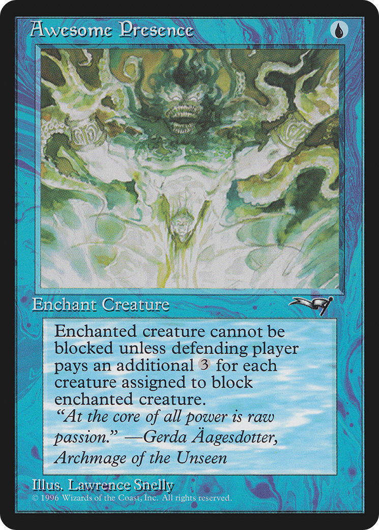 Awesome Presence (Creature Side) [Alliances]