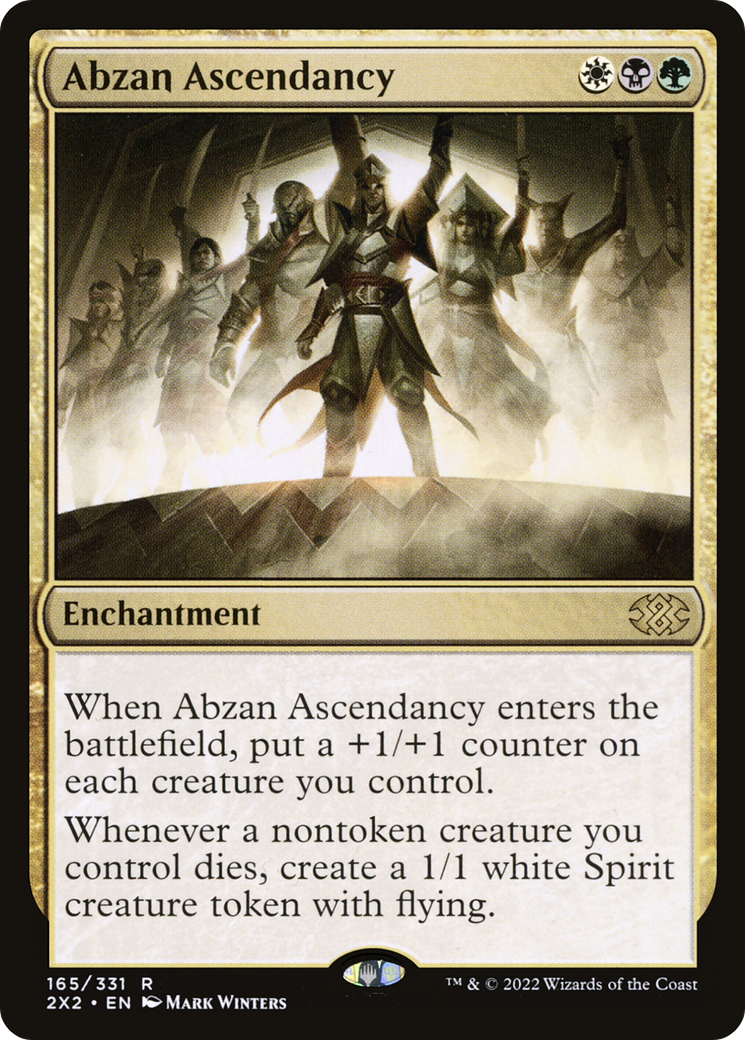 Abzan Ascendancy [Double Masters 2022] Foil