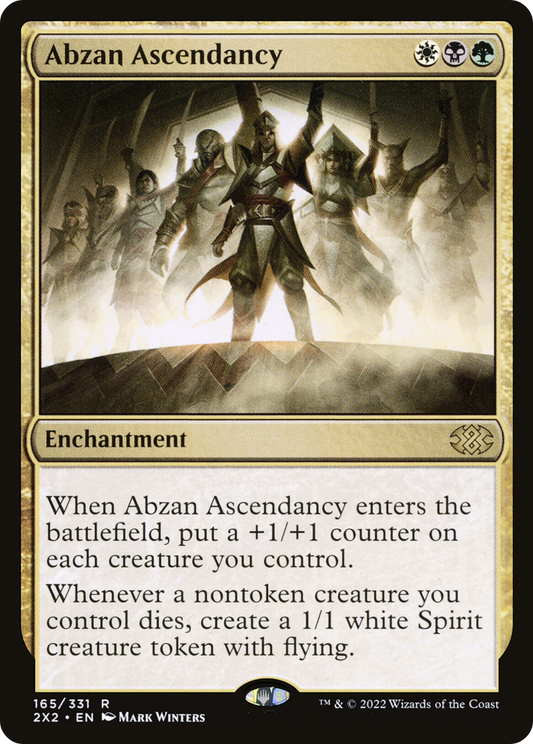 Abzan Ascendancy [Double Masters 2022] Foil