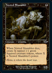 Nested Shambler (Retro Foil Etched) [Modern Horizons 2] | Silver Goblin