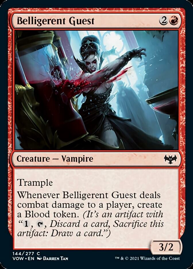 Belligerent Guest [Innistrad: Crimson Vow] | Silver Goblin