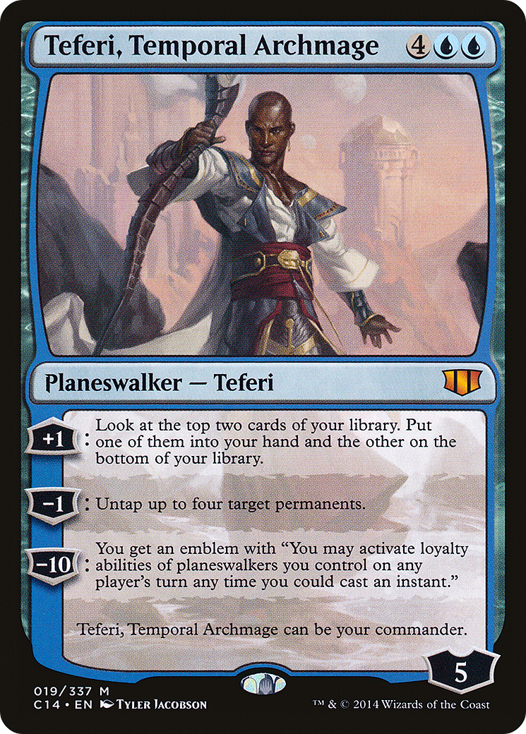 Teferi, Temporal Archmage [Commander 2014]