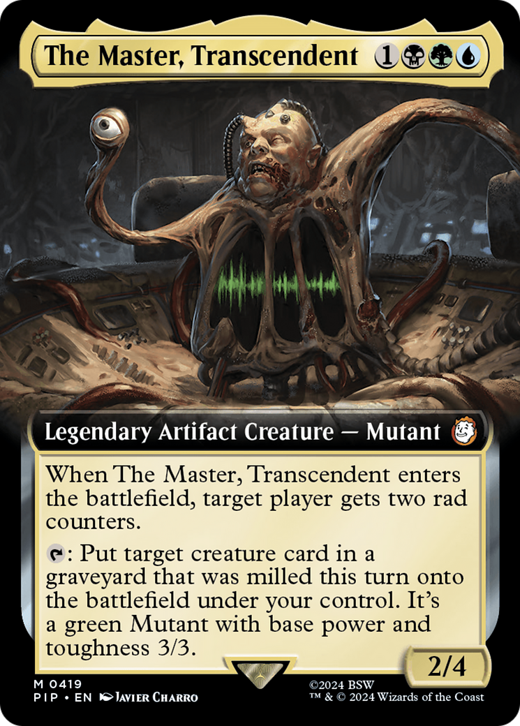 The Master, Transcendent (Extended Art) [Fallout] | Silver Goblin