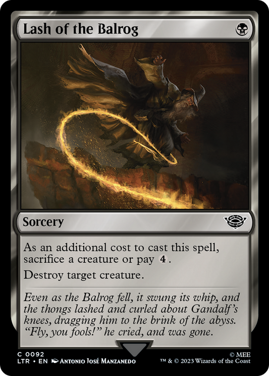 Lash of the Balrog [The Lord of the Rings: Tales of Middle-Earth]