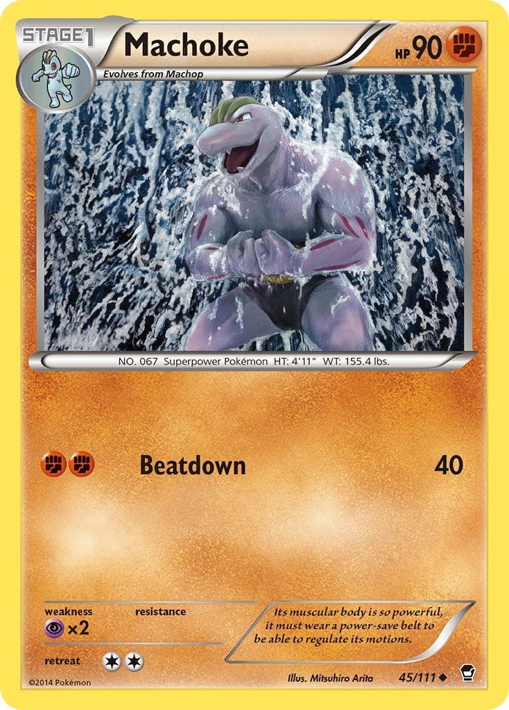 Machoke (45/111) [XY: Furious Fists] | Silver Goblin