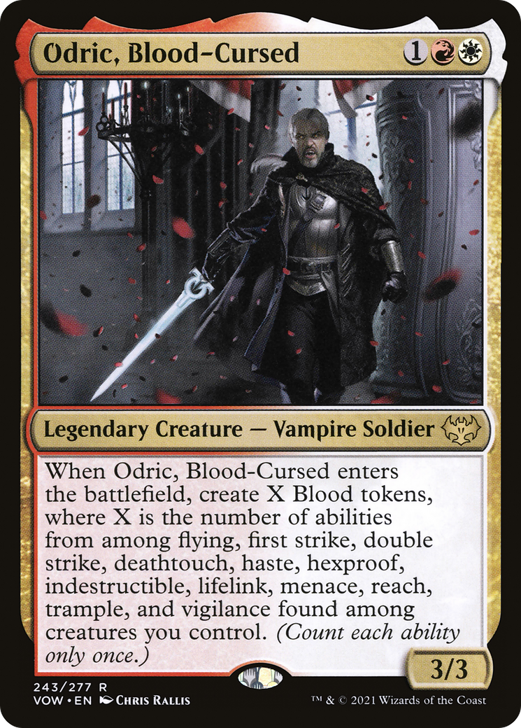 Odric, Blood-Cursed [Innistrad: Crimson Vow] | Silver Goblin